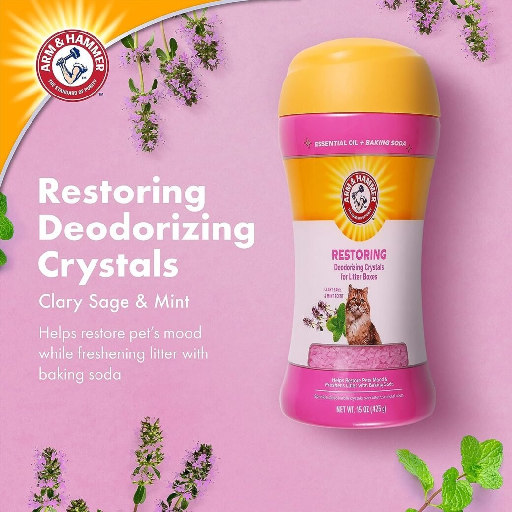 Deodorizing Cat Litter Crystals for Litter Boxes | Restoring Odor Neutralizing - Image 5