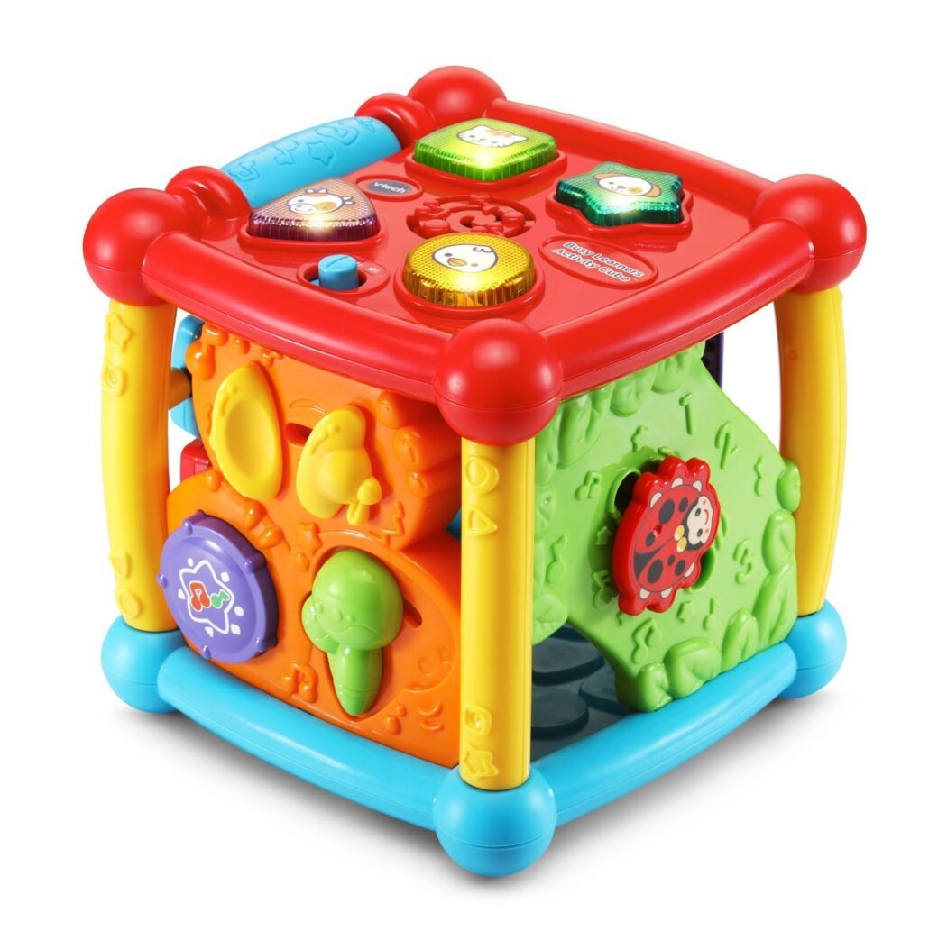 VTech Busy Learners Activity Cube, Learning Toy for Infant Toddlers